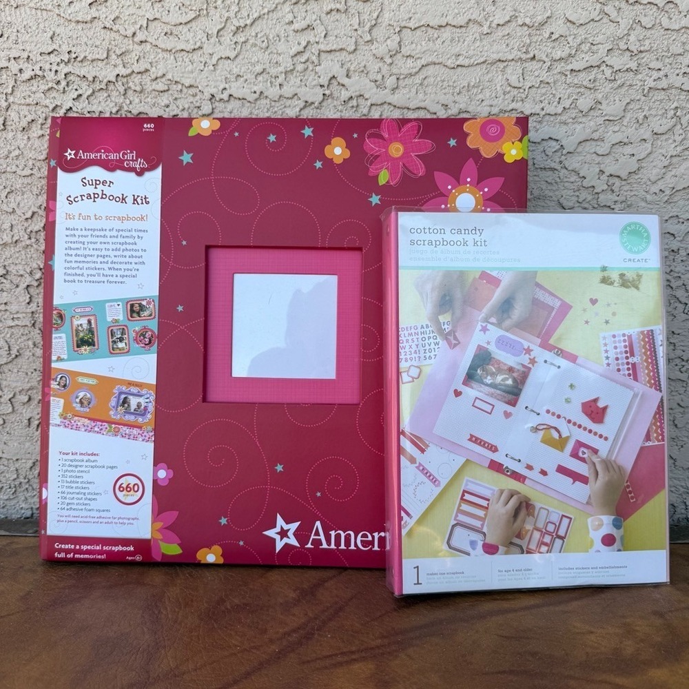 American Girl Crafts & Martha Stewart Scrapbook Kits & Scrapbooking Supplies